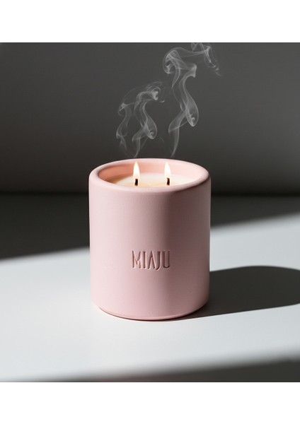 Romantik Anların Tanığı, Çift Alevli Özel Mum, Sevgiliye Unutulmaz Hediyelik Hatıra, Pembe Renk fırsatları