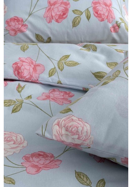 Cotton Collection Kışlık Pazen Çift Kişilik Nevresim Seti Rose fiyatları