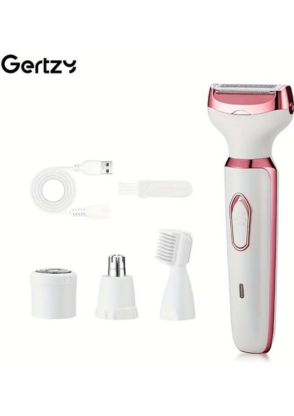 4'ü 1 Arada Şarj Edilebilir Kadınlar Için Elektrikli Tıraş Makinesi fiyatları