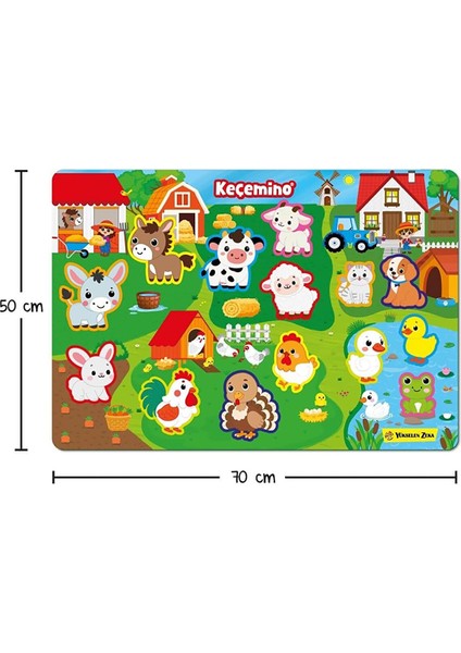 Keçemino Etkinlik Halısı - Çiftlik modelleri