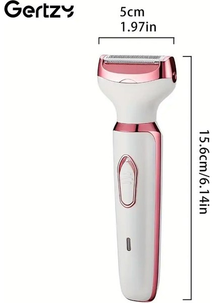4'ü 1 Arada Şarj Edilebilir Kadınlar Için Elektrikli Tıraş Makinesi fırsatları