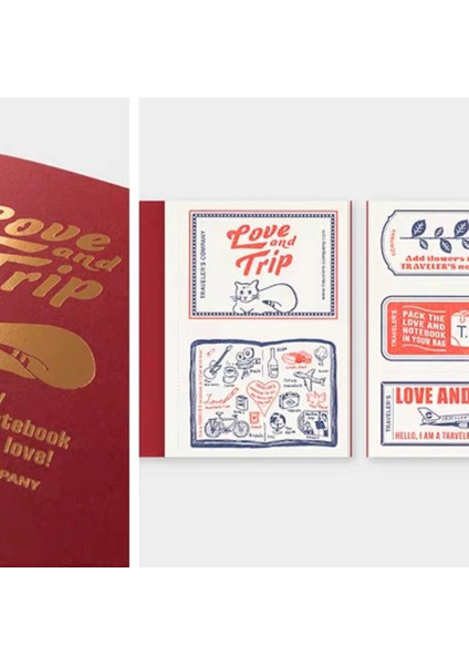 A16-TRAVELER'S Company Love And Trip Limited Edition Pasaport Refill fiyatları