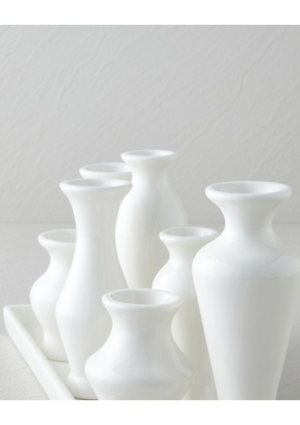 Kelsey Dekoratif Obje 14,5 cm Beyaz modelleri