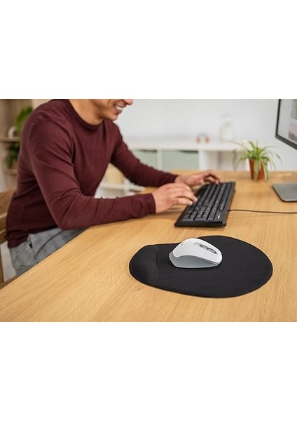 Bigfoot Xl Jel Fare Altlığı (Ekstra Büyük Fare Yüzeyi 255 x 295 Mm, Ergonomik Yumuşak Jel Bilek Desteği, Sıvı Kontrol Için Yüzey Yapısı) Siyah fırsatları