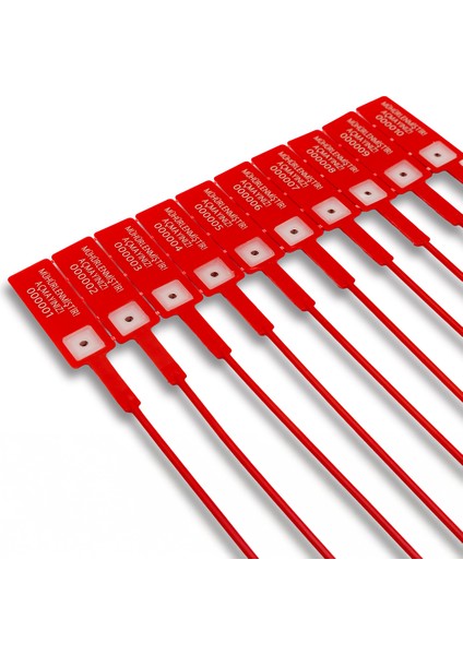 GP411 Yüksek Dayanımlı Güvenlik Plastik Kayış Mührü / 500 Adet modelleri