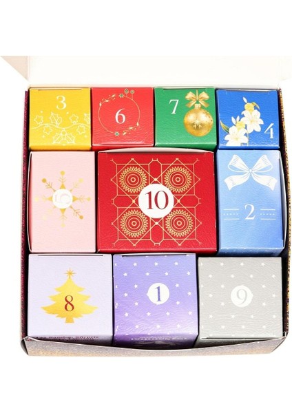 10’lu Doğal Taş Kutusu – 10 Lu Advent Calender - Her Kutudan Farklı Bir Ürün! fırsatları