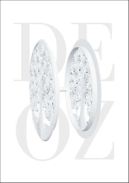 Doğalgaz ve Havalandırma Menfez Kapağı – Hayat Ağacı Desenli