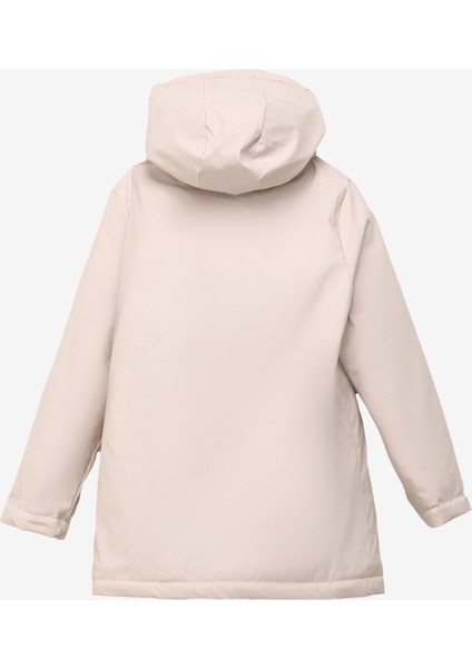 Pembe Kız Çocuk Kapüşon Yaka Standart Fit Kaban C3WG-MNT01 fiyatları