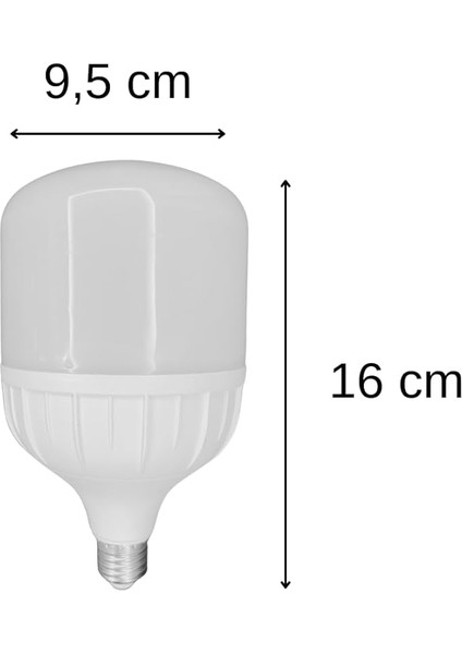 30W Büyük Boy 6500K Beyaz Işık E27 LED Tasarruflu Ampül fırsatları