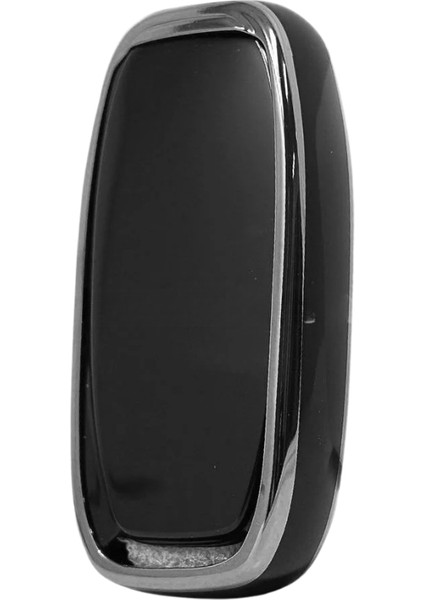 Audi A4 A6 A7 A8 A6L A8L S3 S4 S6 S7 S8 A3 Sportback Q3 Uyumlu Nano Anahtar Kılıfı Siyah-Gümüş fırsatları