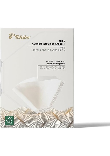 Filtre Kahve Kağıdı 80'li Büyük Boy