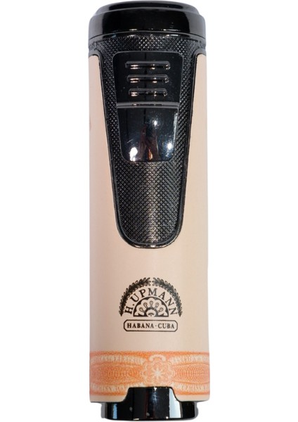 H. Upmann Özel Üretim 4 Torch Pürmüz Krem Puro Çakmağı