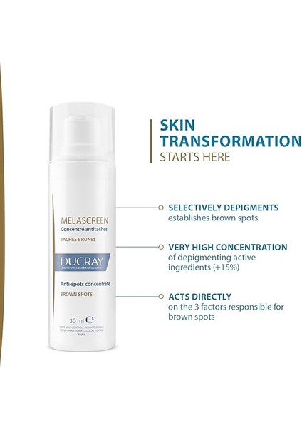 Melascreen Leke Eğilimli Ciltler Için Konsantre Bakım Kremi 30ML fiyatları