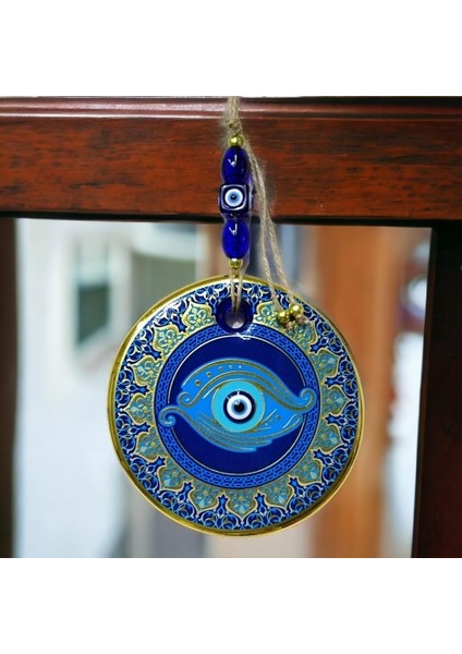 Yaldızlı Göz Modelli Duvar Süsü Camlı Duvar Dekoru modelleri