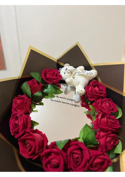 Ayıcıklı Aynalı Buket