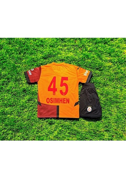 Gâlâtâsârây-Isimsiz 5 V.osımhen Yıldızlı Yeni Sezon 25/26 Parçalı Futbol Forması Çoçukk
