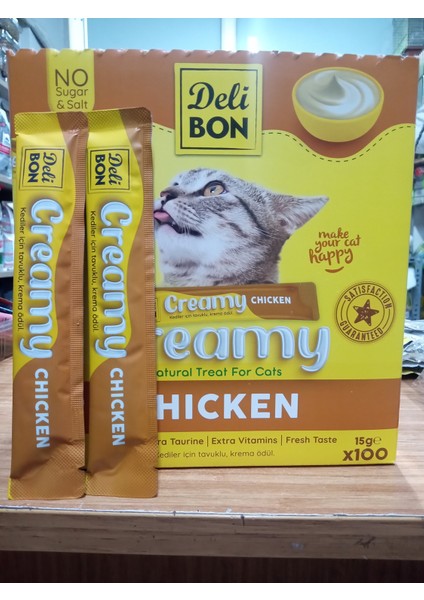 Extra Vitaminli Şekersiz Tavuklu Kedi Ödülü 15 Gram x 20 Adet