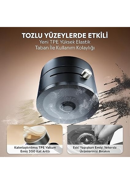 A2 Pro 180 Derece Dönebilen Vakumlu Tasarım Araç Içi Telefon Tutucu fırsatları