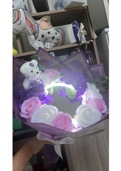 Ayıcıklı Aynalı Buket