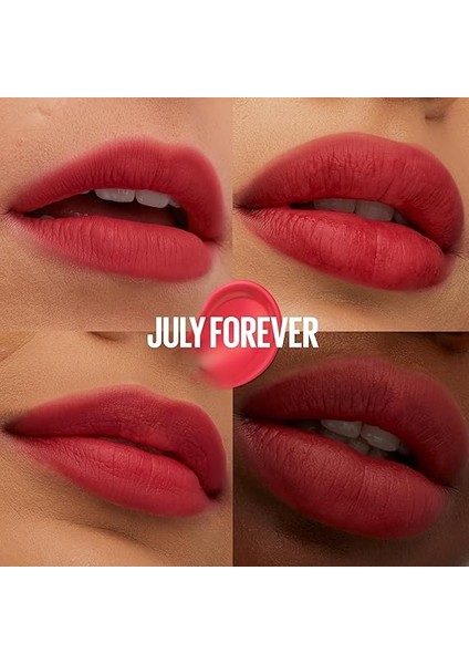 New York Super Stay Teddy Tint Uzun Süre Kalıcı Likit Mat Tint 35 July Forever modelleri