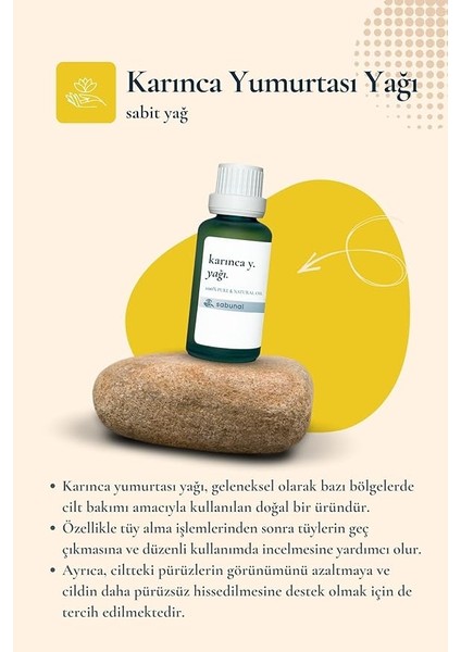 Yumurtası Yağı 30 ml - Epilasyon Sonrası Tüy Azaltıcı Bakım Yağı modelleri