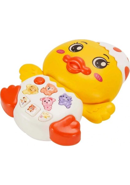 Minibo Işıklı Sesli Piyanolu Neşeli Ördek Eğitici Aktivite Oyuncağı fırsatları