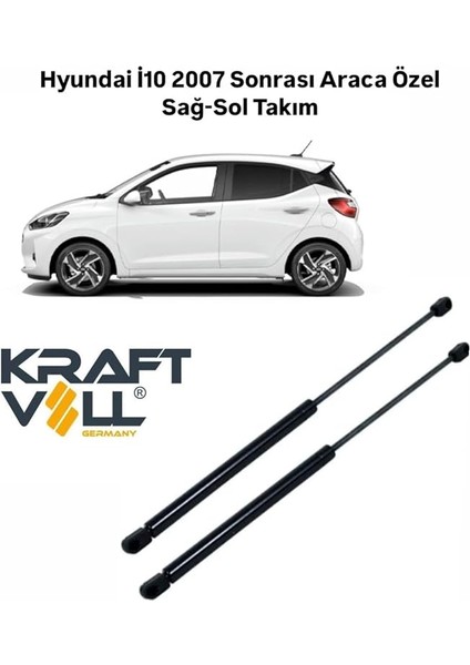 Hyundai I10 2007 Sonrası Araca Özel Sağ-Sol Takım Bagaj Amortisörü fiyatları