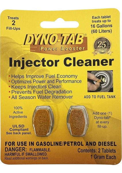 Dyno Tab Enjektör Temizleyici ve Yakıt Tasarruf Tableti