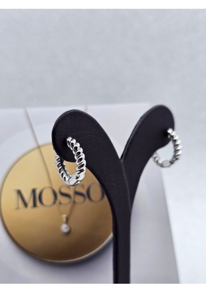 Xuping Burgu Model Gümüş Renk Çelik Küpe indirimleri