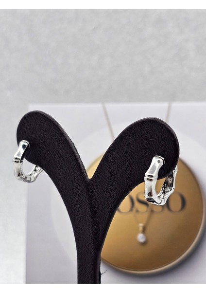 Xuping Kemik Model Gümüş Renk Çelik Küpe fırsatları