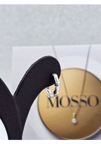 Xuping Kemik Model Gümüş Renk Çelik Küpe indirimleri