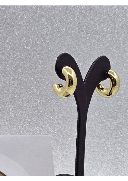 Xuping C Model Çelik Küpe Gold Renk fiyatları