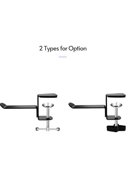 Evrensel Kulaklık Askısı Masa Dağı Kulaklık Tutucu Altında Masa Kulaklıkları Standı Kanca Alüminyum Alaşım modelleri