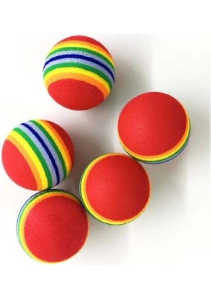 Gökkuşağı Renklı Kedı Köpek Oyun Topu modelleri