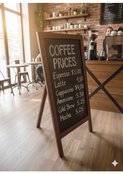 Tek Ayaklı Menü Panosu / Yazı Tahtası fiyatları