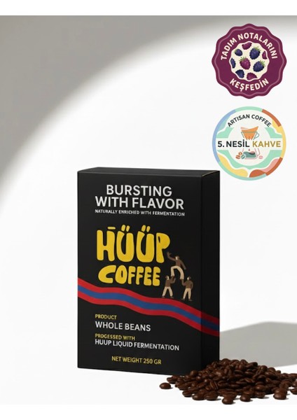 x Fermente Kahve - No:3 - Orman Meyveleri Tadım Notalı Craft Filtre Kahve (Çekirdek) - 250GR