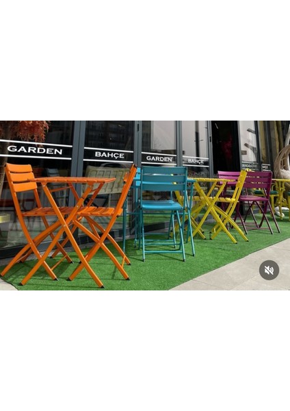 FIRSAT! 3te 1Fiyatına! Brıstol Metal Katlanır Ferforje Setler fırsatları