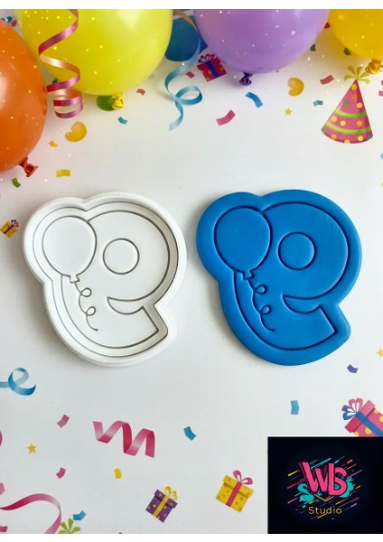 9 Yaş Doğum Günü Kurabiye Kalıbı ve Şeker Hamuru Şekillendirici fiyatları