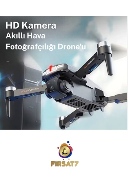Drone C13S 4K 3kamera Engel Kaçınma 360° Akrobasi Fırçasız Dron Motor Optik Akış Katlanabilir Drone indirimleri