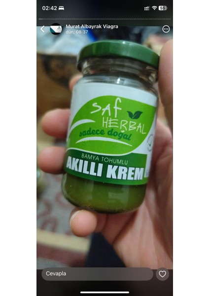 Bamya Tohumlu Akıllı Krem