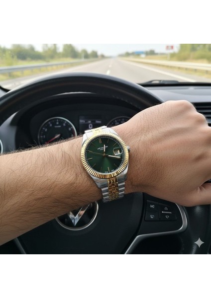 LC07215.250 Çelik Kordonlu Erkek Kol Saati – 41MM, 5 Atm, Mineral Cam indirimleri