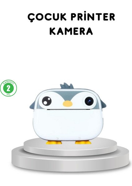 Lvsqvr Çocuk Fotoğraf Makinesi Termal Baskılı Anında Çıktı Hd Video Kayıtlı