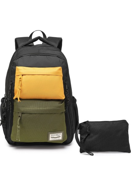 Sırt Çantası Okul Boyu Laptop Gözlü Okul Çantası