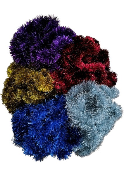 Yılbaşı Parti Süsü Sim Süs 2 Metre Kalın 20'li Set modelleri