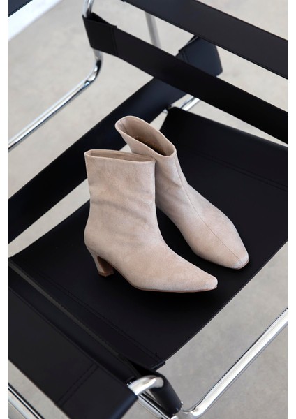 Viva Kadın Süet Bot Bej fiyatları