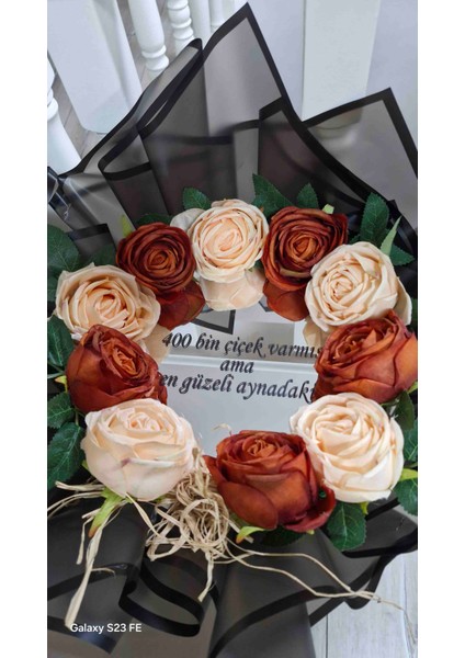 Aynalı Buket Çiçeği 2