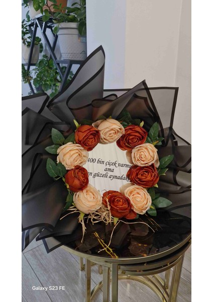 Aynalı Buket Çiçeği 2 modelleri