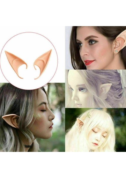 Yumuşak Malzemeden Imal Lateks Elf Kulağı 1 Çift