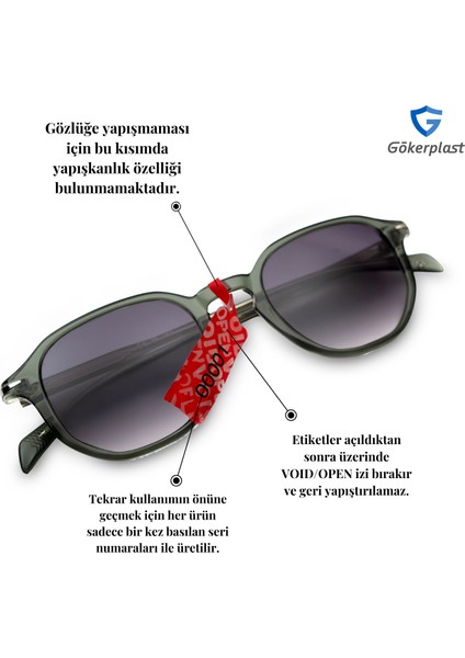 GP640-GZ Gözlük – Takı – Saat Güvenlik Etiketi / 100 Adet