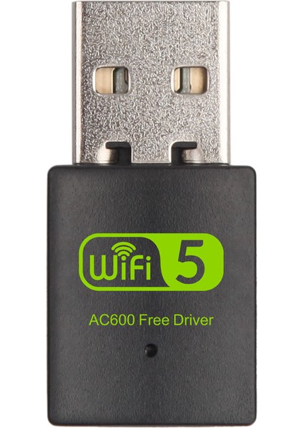 600 Mbps Dual Band Mini USB Wifi Adaptör – 2.4 Ghz + 5 Ghz, USB 2.0, Wifi 5, Driver Free modelleri